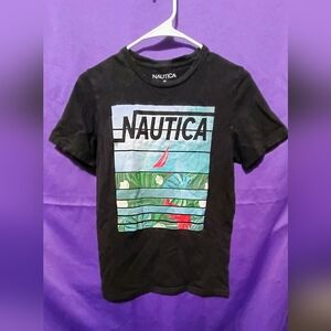 Nautica Black Crew Neck Tee